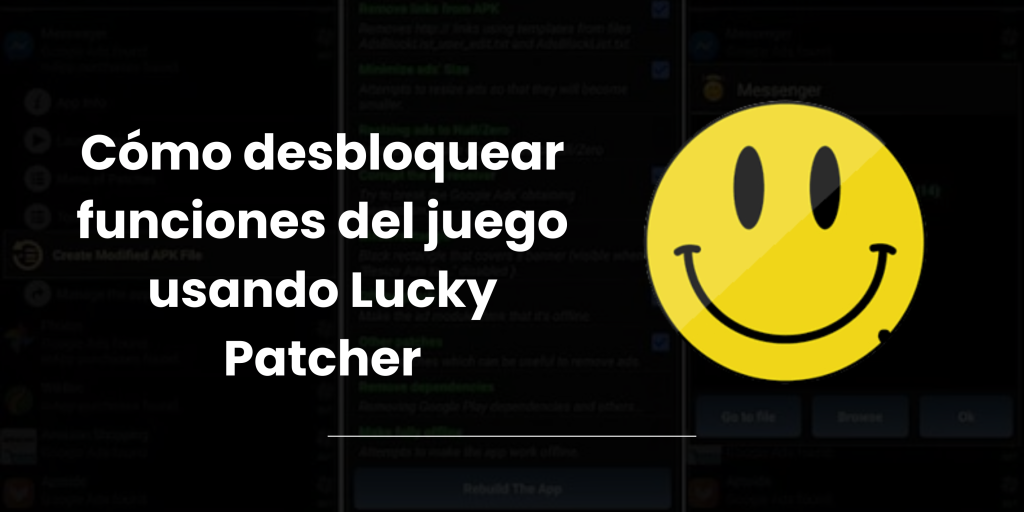 Cómo desbloquear funciones del juego usando Lucky Patcher